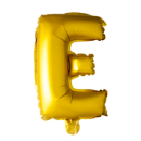 XXL Folienballon Gold Buchstabe E